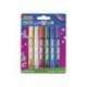 PEGAMENTO IMEDIO GLITTER GLUE ORIGINAL PARA MANUALIDADES 10ML BLISTER DE 6 UNIDADES COLORES SURTIDOS