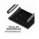 REPOSAPIES FELLOWES BREYTA 3 AJUSTES DE ALTURA 100% RECICLABLE 490X360X98 MM COLOR NEGRO
