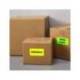 ETIQUETA ADHESIVA TICO NARANJA FLUOR PERMANENTE FSC LASER/ INKJET/FOTOCOPIA REDONDA 25 MM CAJA DE 4900 UNIDADES
