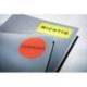 ETIQUETA ADHESIVA TICO NARANJA FLUOR PERMANENTE FSC LASER/INKJET/FOTOCOPIA 200X142 MM CAJA DE 140 UNIDADES