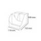ORGANIZADOR DE SOBREMESA EXACOMPTA SKANDI COLOR NUDE 155X119X109 MM