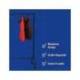 PERCHERO ROCADA MAULLIMBO CABALLETE EXTENSIBLE CON RUEDAS COLOR NEGRO 1270X505X1570 MM