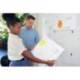 PIZARRA BLANCA NOBO MODULAR SIN MARCO ACERO MAGNETICA 600X450 MM