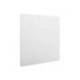 PIZARRA BLANCA NOBO MODULAR SIN MARCO ACERO MAGNETICA 450X450 MM