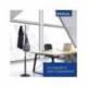PERCHERO METALICO MAUL LAURA 4 COLGADORES MADERA COLOR NEGRO 370X1800X370 MM