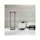 PERCHERO METALICO MAUL SALSA 8 COLGADORES COLOR NEGRO 520X1730X400 MM