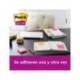 BLOC DE NOTAS ADHESIVAS QUITA Y PON POST IT SUPER STICKY CARNIVAL 100% PEFC 76X127 MM PACK DE 6 BLOCS COLORES