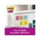 BLOC DE NOTAS ADHESIVAS QUITA Y PON POST IT SUPER STICKY CARNIVAL 100% PEFC 76X127 MM PACK DE 6 BLOCS COLORES