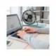 VENTILADOR SOBREMESA AVANT 3W DIAMETRO 100 MM ALIMENTACION USB LONGITUD CABLE 1 MT COLOR NEGRO