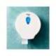 DISPENSADOR PAPEL HIGIENICO INDUSTRIAL BUNZL BUGA FABRICADO EN ABS COLOR BLANCO