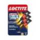 PEGAMENTO LOCTITE SUPER GLUE-3 ADHESIVO INSTANTANEO ORIGINAL POWER GEL 1 GR BLISTER DE 3 UNIDADES