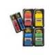 BANDERITAS SEPARADORAS POST-IT 680 DISPENSADOR 50 HOJAS 4 COLORES SURTIDOS + 2 DISPENSADORES 684 FLECHA 2