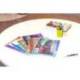 CARPETA BROCHE DJOIS POLIPROPILENO DIN A4 HORIZONTAL PACK DE 12 UNIDADES COLORES SURTIDOS