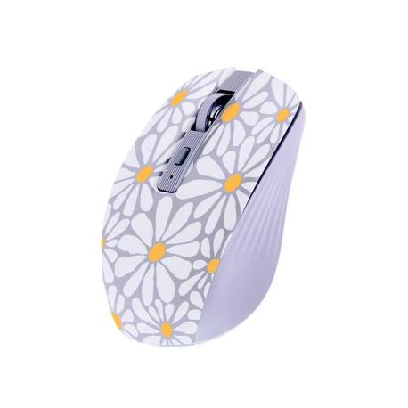 RATON TNB INALAMBRICO FLORES OPTICO 1600 DPI BLUETOOTH USB A