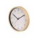 RELOJ MAUL GRAIN DE PARED REDONDO 30 CM DIAMETRO CUARZO MARCO MADERA NATURAL CLARA