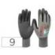 GUANTES DE NITRILO Y NYLON SAFETOP OXYLUX SATINADO TALLA 9