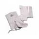 POLAINAS DE CUERO SAFETOP SERIE STANDARD COLOR GRIS JUEGO DE 2 UNIDADES