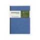 LIBRETA COSIDA CLAIREFONTAINE 14,8X21 CM 96 HOJAS AGE-BAG LISO AZUL