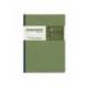 LIBRETA COSIDA CLAIREFONTAINE 14,8X21 CM 96 HOJAS AGE-BAG LISO VERDE