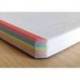 CUADERNO ESPIRAL CLAIREFONTAIN E DIN A4+ 120 HOJAS 90 GR TAPA PLASTICO MICROPERFORADO CUADRO 5 MM COLORES SURTIDOS