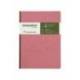 LIBRETA CLAIREFONTAINE AGE-BAG TAPA CARTULINA LOMO COSIDO LISO 96 HOJAS COLOR ROSA ANTIOQUIA 210X297 MM