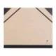 CARPETA DE DIBUJO CLAIREFONTAINE CON GOMILLAS DIN A4+ KRAFT MARRON 260X330 MM
