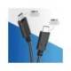 CABLE TNB USB-C A USB-C LONGITUD 1 M COLOR NEGRO