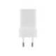 CARGADOR DE PARED TNB GAN 30 W USB-C + USB A COLOR BLANCO