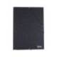 Carpetas de gomas carton forrado Paper Coat Liderpapel Folio negro