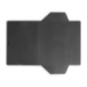 Carpetas de gomas carton forrado Paper Coat Liderpapel Folio negro