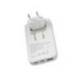CARGADOR DE PARED TNB GAN 65 W 2XUSB-C+ USB-A PLEGABLE COLOR BLANCO