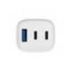 CARGADOR DE PARED TNB GAN 390 W USB-C + USB A COLOR BLANCO