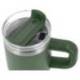 TAZA TERMICA ASA ANTARTIK PULSE ISOTERMICA TAPA HERMETICACERO INOXIDABLE PAJITA LIBRE BPA VERDE MILITAR 570 ML