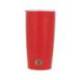 VASO TERMICO ANTARTIK MONO TAPA HERMETICA ACERO INOXIDABLE LIBRE DE BPA ROJO 520 ML