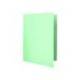 Subcarpeta de cartulina Liderpapel Tamaño folio Verde pastel 180g/m2