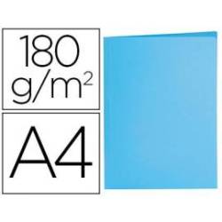 Subcarpeta de cartulina Liderpapel Din A4 Azul pastel 180g/m2