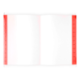Carpeta colgante marca Liderpapel Folio Kraft rojo