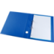 Carpeta anillas carton forrado Liderpapel Paper Coat Documenta lomo 40 mm azul
