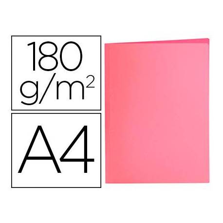 Subcarpeta de cartulina Liderpapel Din A4 Rosa pastel 180g/m2