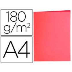 Subcarpeta de cartulina Liderpapel Din A4 Rojo pastel 180g/m2