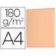 Subcarpeta de cartulina Liderpapel Din A4 Naranja pastel 180g/m2