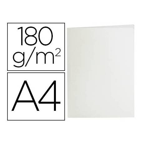 Subcarpeta de cartulina Liderpapel Din A4 Blanca 180g/m2
