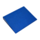 Carpeta 4 anillas carton forrado Liderpapel Paper Coat lomo 40 mm azul con miniclip y solapas