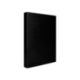 Carpeta 4 anillas gomas carton forrado Liderpapel Paper Coat lomo 40 mm negro