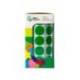 GOMETS LIDERPAPEL AUTOADHESIVO S CIRCULOS 20 MM VERDE ROLLO DE 2000 UNIDADES EN CAJA DE CARTON
