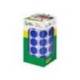 GOMETS LIDERPAPEL AUTOADHESIVO S CIRCULOS 20 MM AZUL ROLLO DE 2000 UNIDADES EN CAJA DE CARTON
