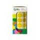 GOMETS LIDERPAPEL AUTOADHESIVO S CIRCULOS 20 MM AMARILLO ROLLO DE 2000 UNIDADES EN CAJA DE CARTON