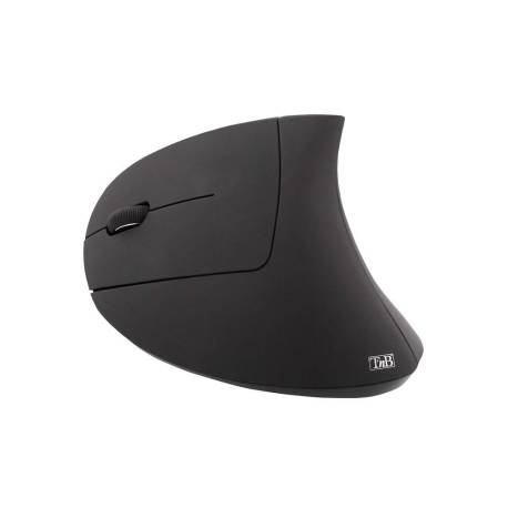 RATON TNB ERGO LINE INALAMBRICO USB TIPO-A 1600 DPI SEIS BOTONES PARA ZURDOS COLOR NEGRO