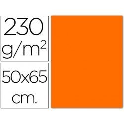 Cartulina color naranja fluorescente Sadipal