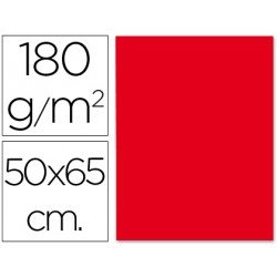 Cartulina Liderpapel 180 g/m2 rojo